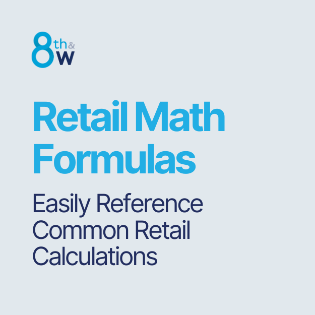 COMMON RETAIL MATH FORMULAS