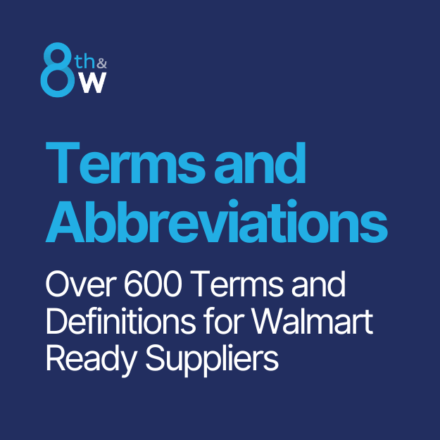 WALMART TERMS AND ABBREVIATIONS