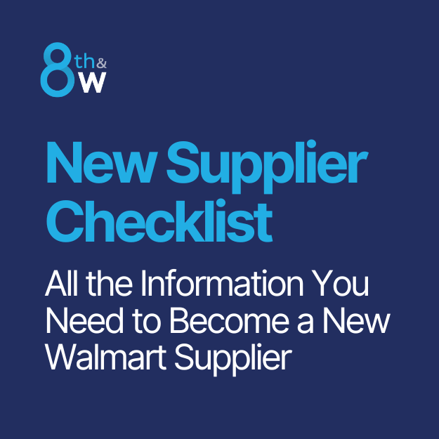WALMART NEW SUPPLIER CHECKLIST