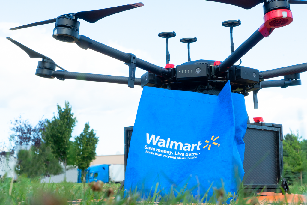 Walmart continues to expand drone delivery service grocerydive