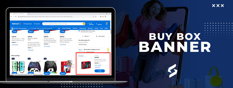 Walmart Connect Buy Box Banner Example