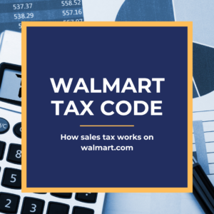 Walmart Tax Code